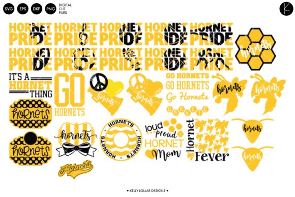 Download Hornets Mascot Bundle Yellow Black - Premium Resources
