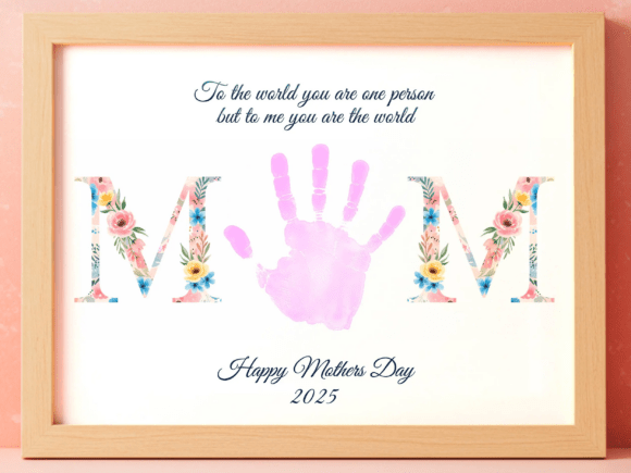 Download Mother’s Day Handprint Keepsake Craft - Eps Collection