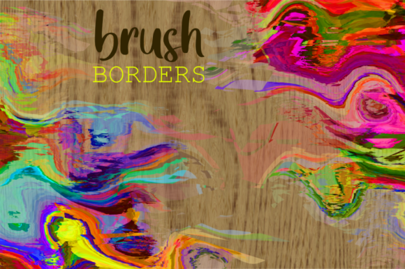 Download Watercolor Brush Stroke Page Borders - Premium Resources